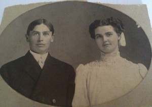 Arthur and Rhoda Brown, October 18, 1905