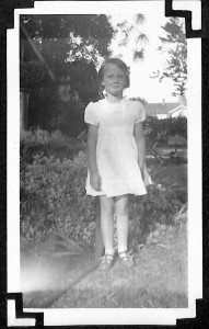 My mother as a young girl