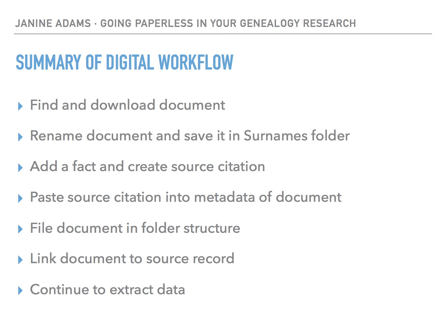 How I process a downloaded document - Organize Your Family History